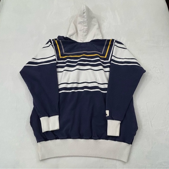 New Era Tradition North Carolina A&T Aggies Striped Hoodie Sweatshirt Men XL - Picture 10 of 11